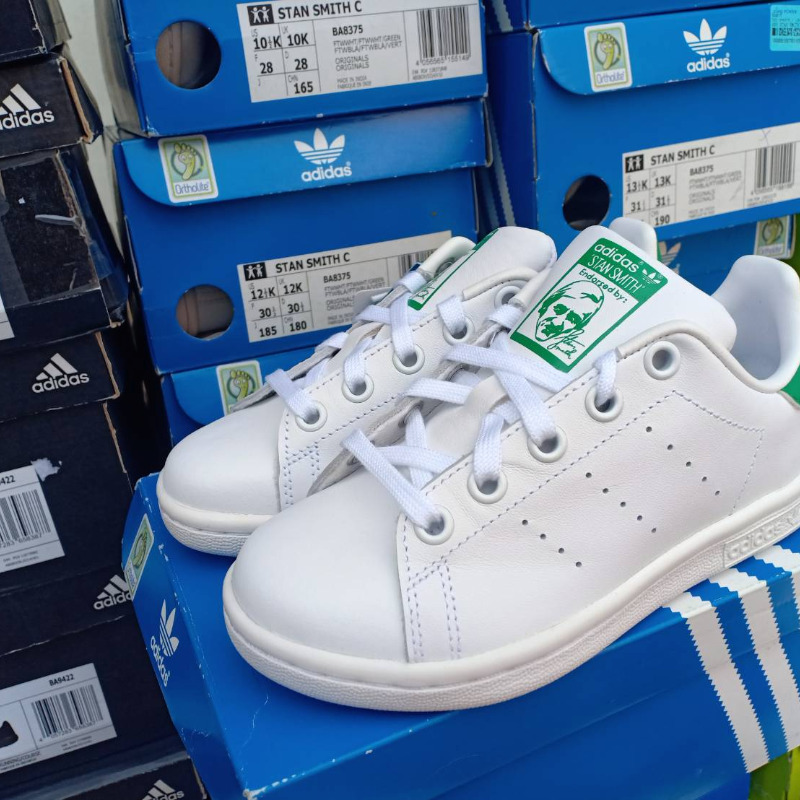 รองเท้าเด็ก Adidas stan smith 🍃 มือ 1 ของแท้ ป้ายห้อย