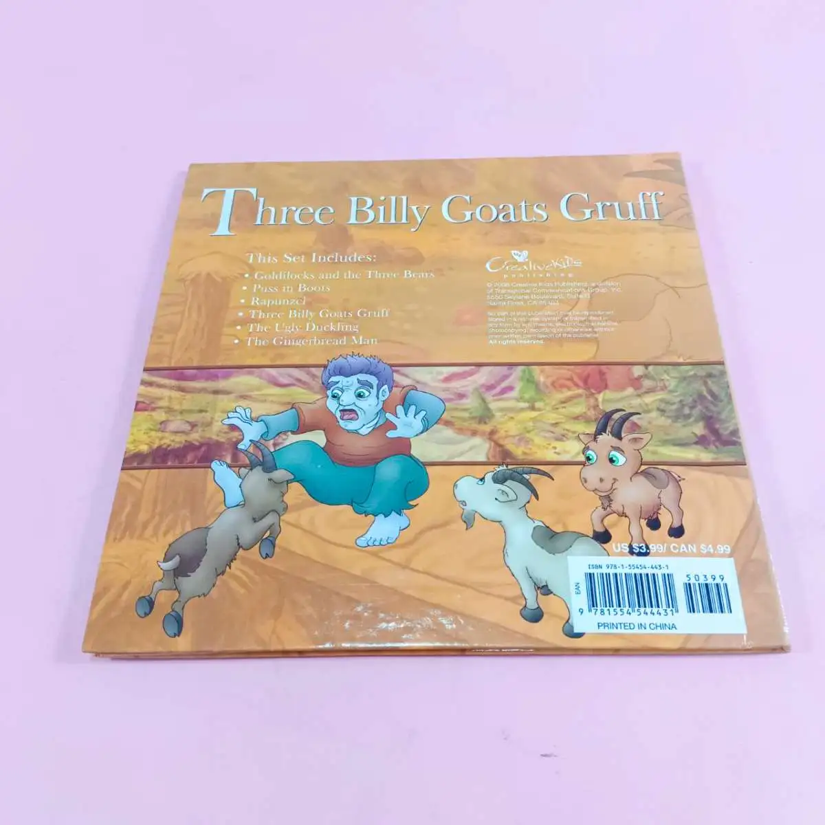 หนังสือนิทานภาษาอังกฤษ Three Billy Goats Gruff