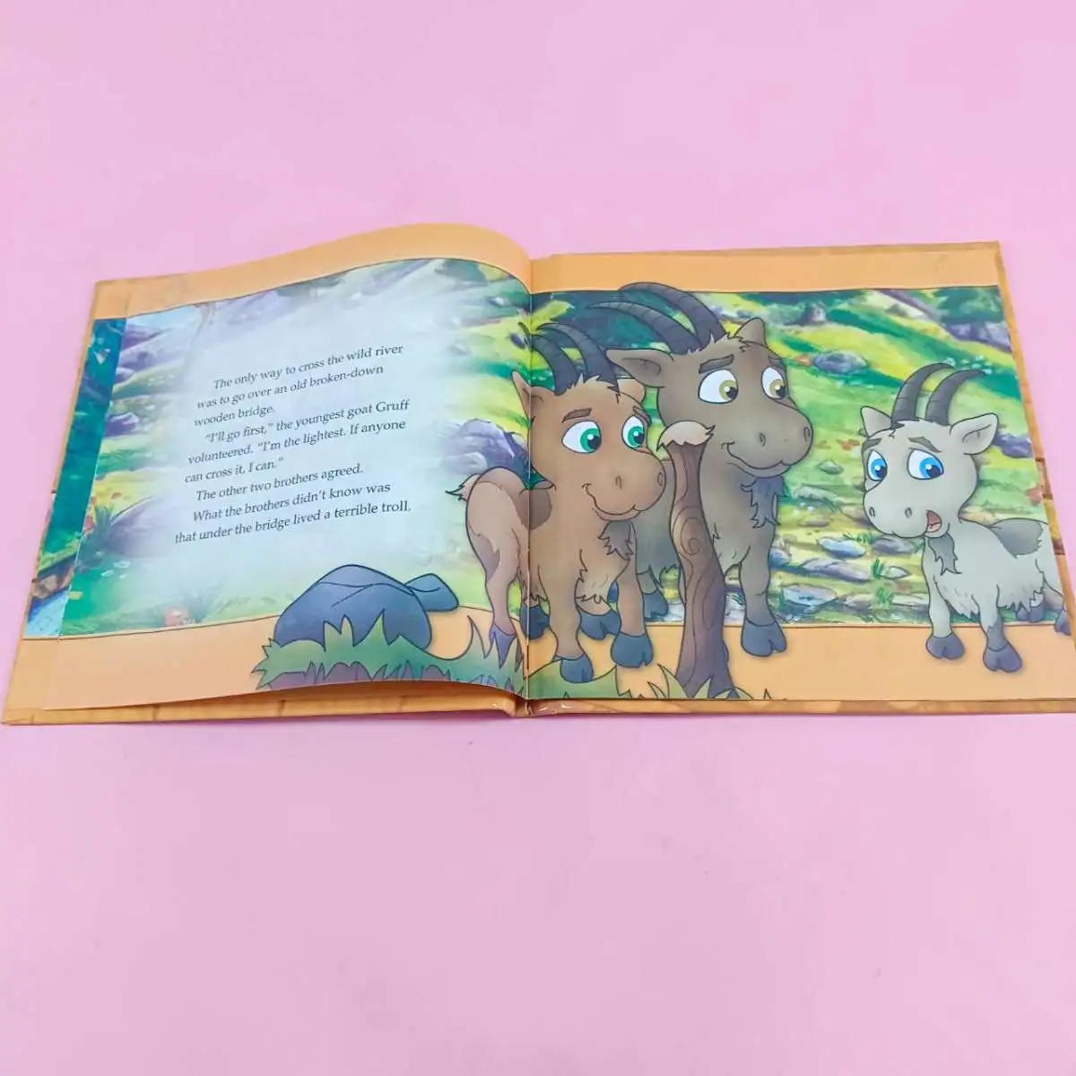 หนังสือนิทานภาษาอังกฤษ Three Billy Goats Gruff