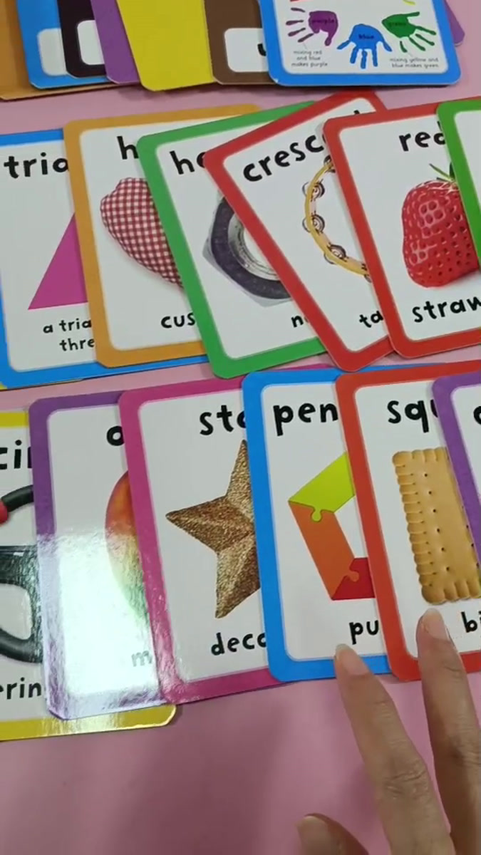 Flashcards Get Set Go Coiours and Shapes