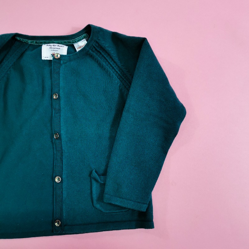 เสื้อหนาว Zara BAby girl basics 