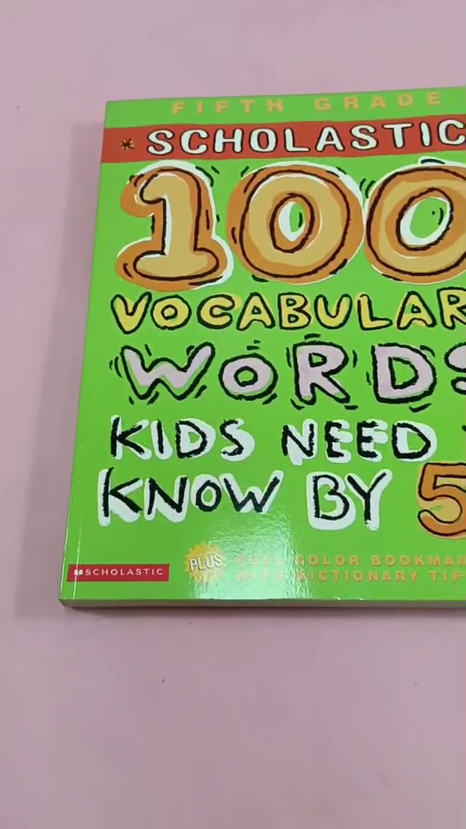 vocabulary words kids need to know by 5th geade เขียว