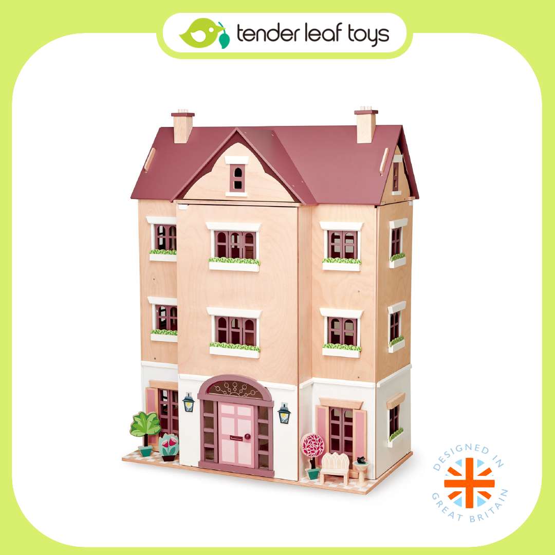 Tender Leaf Toys ของเล่นไม้ บ้านตุ๊กตา คฤหาสน์ในฝัน Fantail Hall