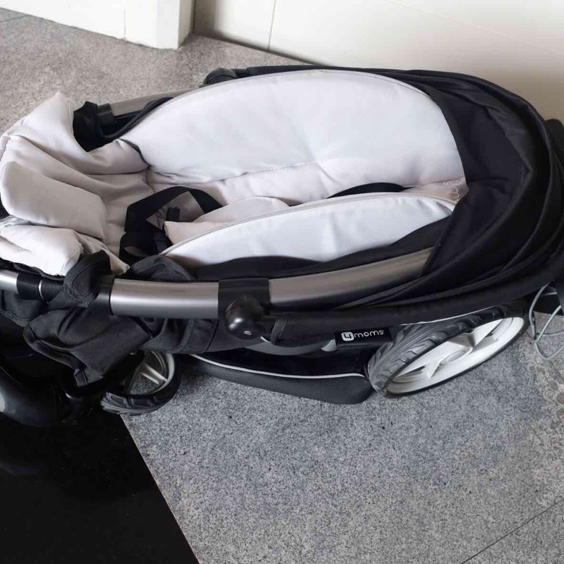 4moms double outlet stroller