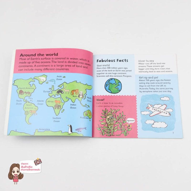 หนังสือ First Fabulous Facts Planet Earth 50-09-12