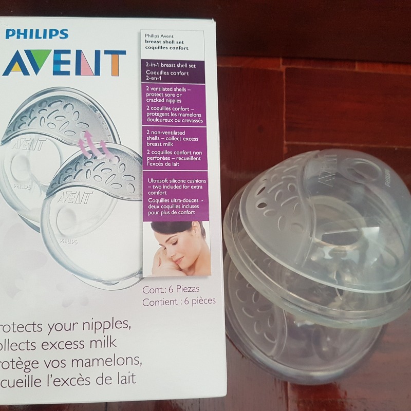 Philippe avent breast shell set 