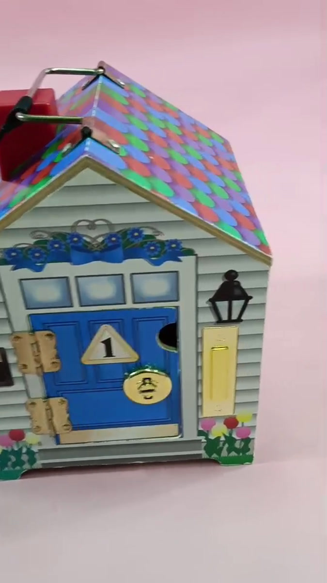 ตุ๊กตา4ตัว+กริ่ง4เสียง รุ่น บ้านตุ๊กตามีกริ่ง 2505 Melissa & Doug Doorbell House