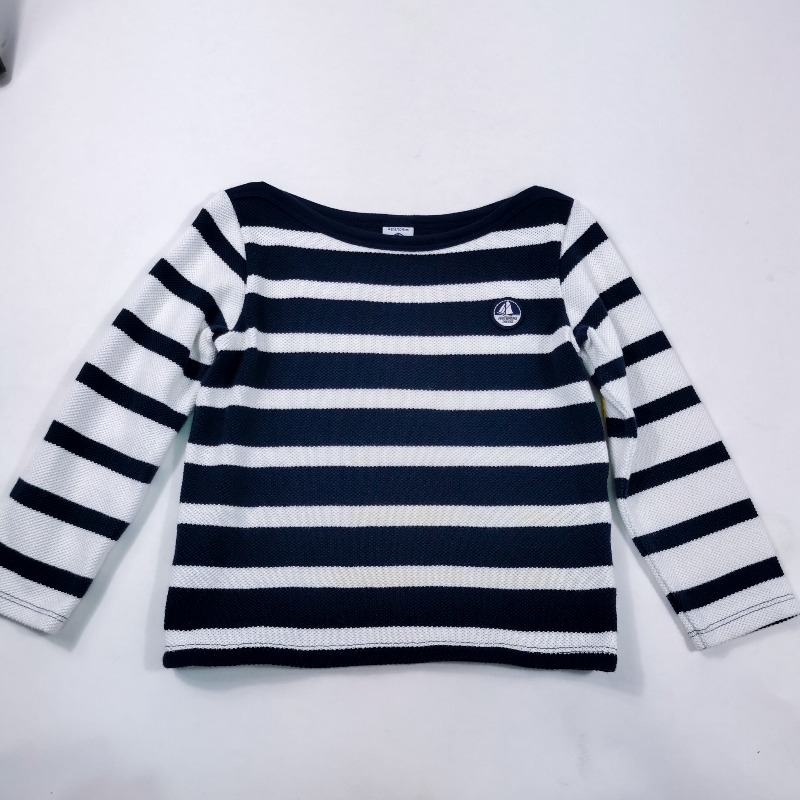 เสื้อแขนยาวเด็ก Petit Bateau 4 ans / 104 cm ลายทาง