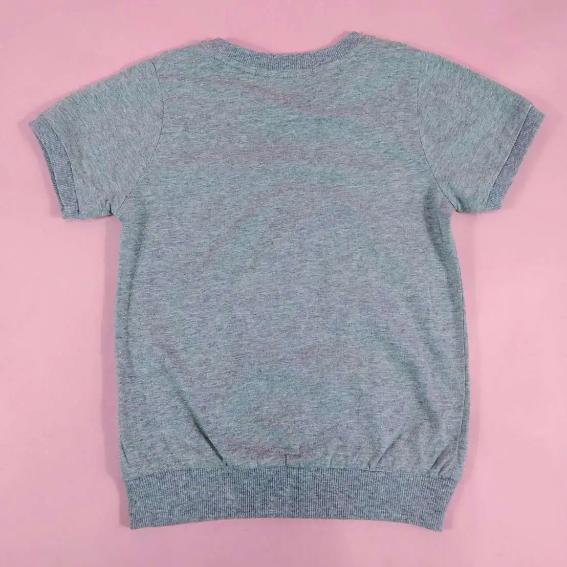 POLO BY RALPH LAUREN เสื้อยืดแขนสั้นสีเทาไซส์ 5 