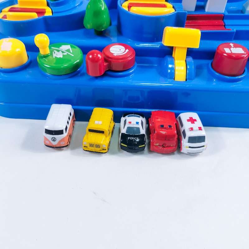 ของเล่นเด็กของเล่น รถผจญภัย Car Adventure ของเล่นเสริมพัฒนาการ