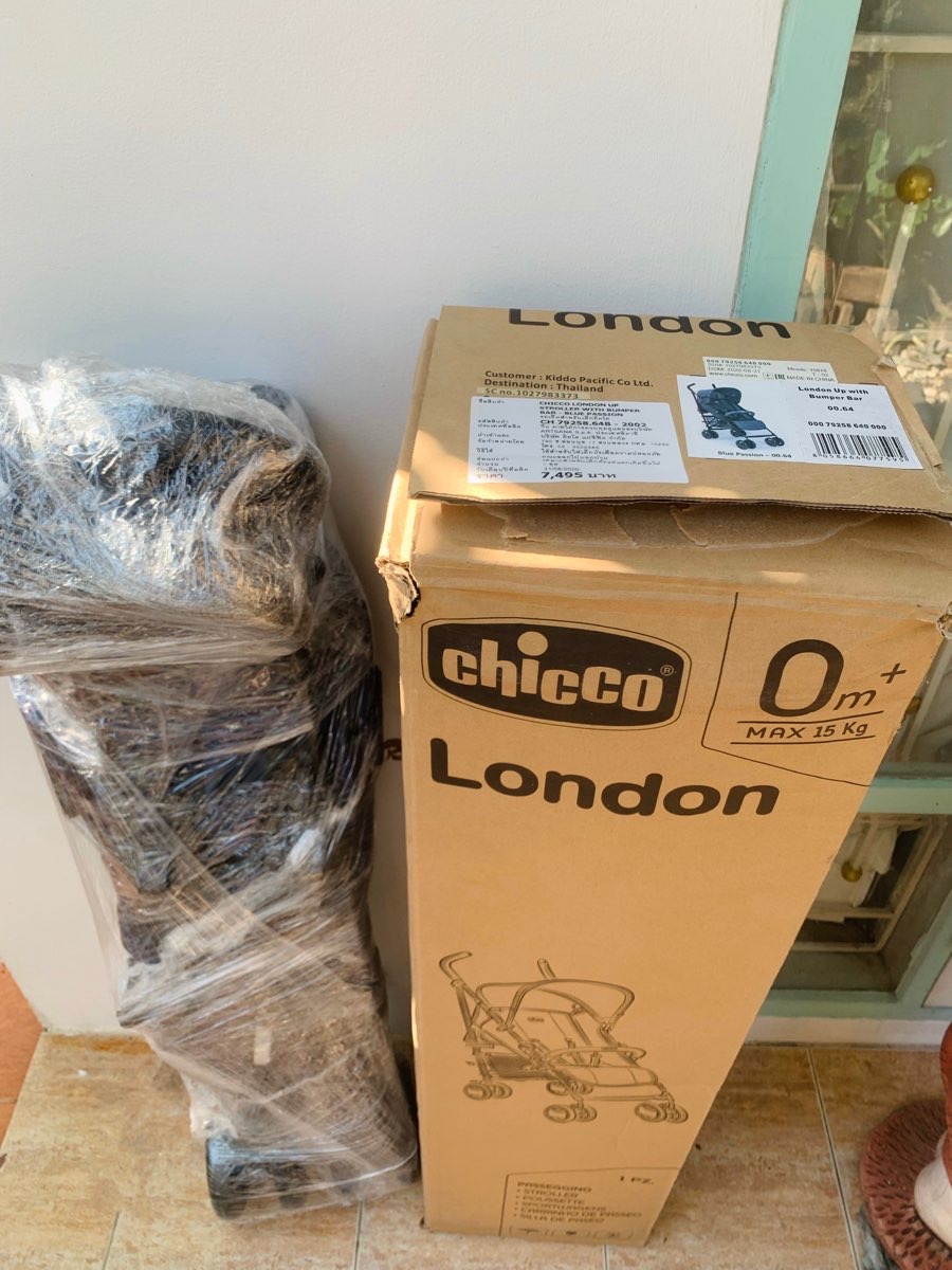 รถเข็นเด็กของใหม่ Chicco London up stroller Blue พร้อมของแถมคะ