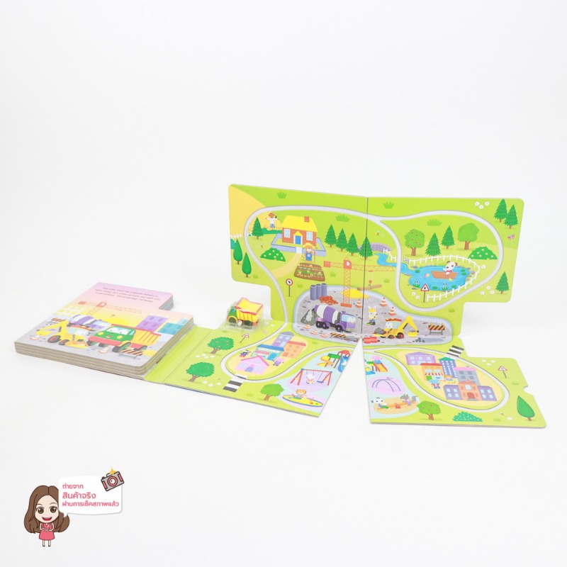 (ขายแล้ว) [คุณแนนชลิตา] หนังสือ Busy Little Truck 
