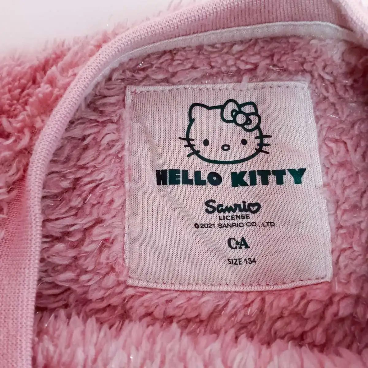 HELLO KITTY เสื้อกันหนาวสีชมพู C&A Set-Hello Kitty-Sweatshirt