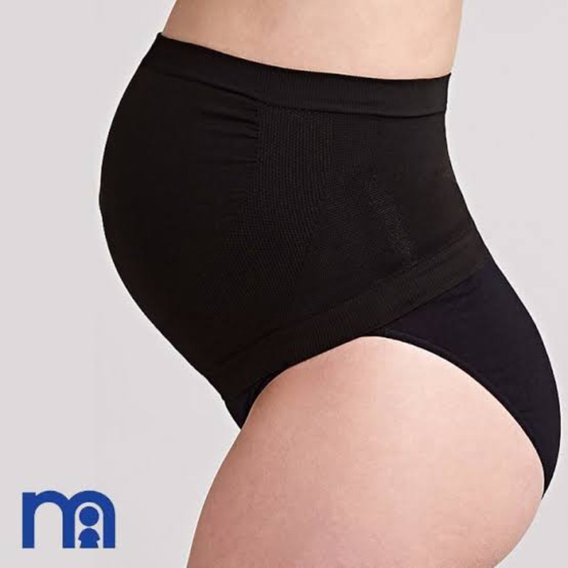 ผ้าพยุงท้องสีดำ Mothercare