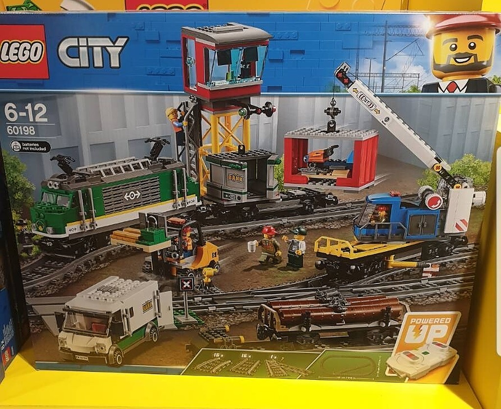Lego City cargo train