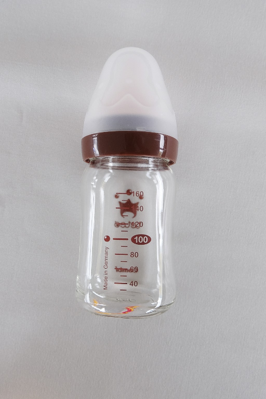 Combi Comb teteo breastfeeding glass bottle