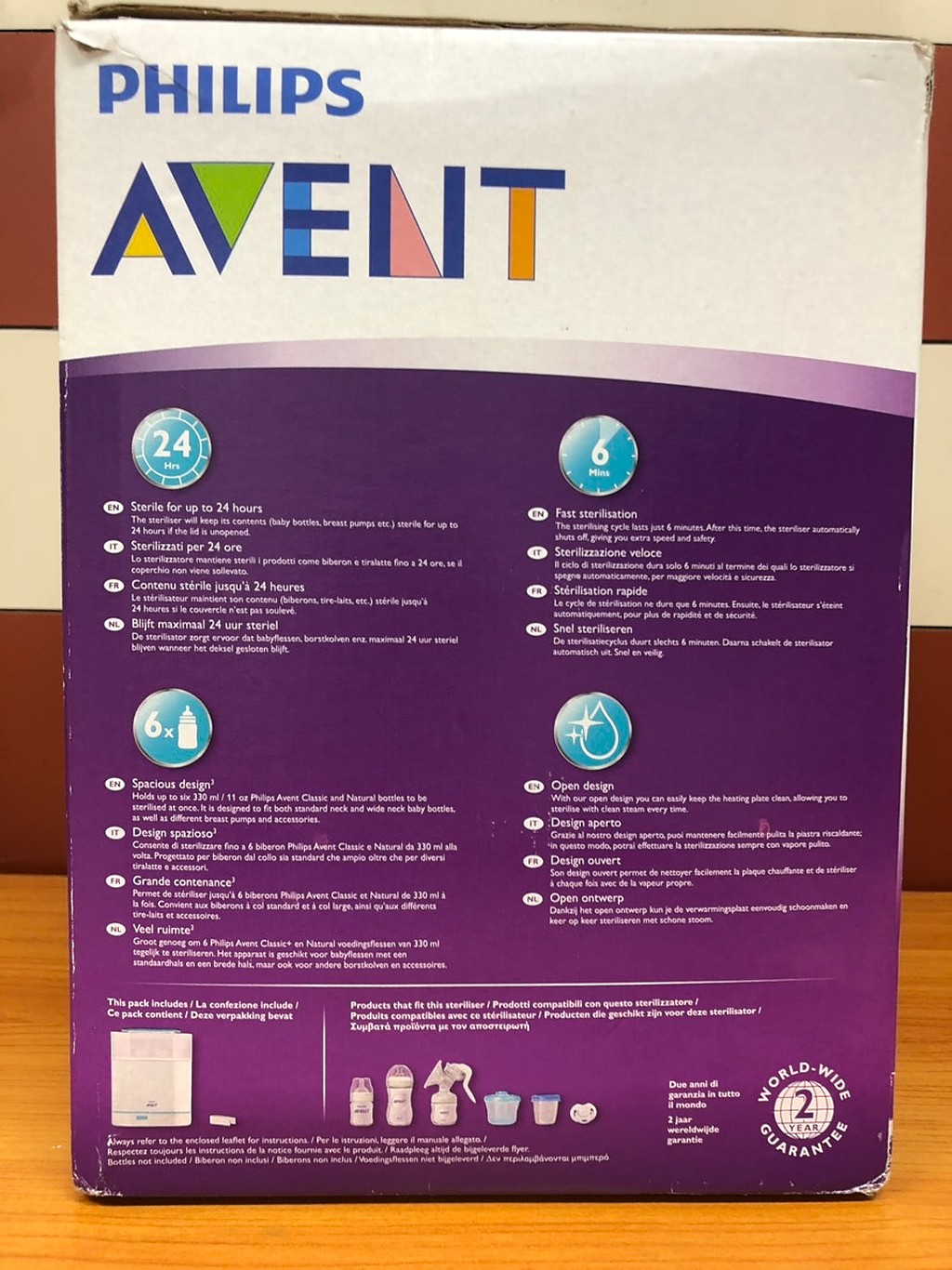 เครื่องอุ่นนม Philip AVENT