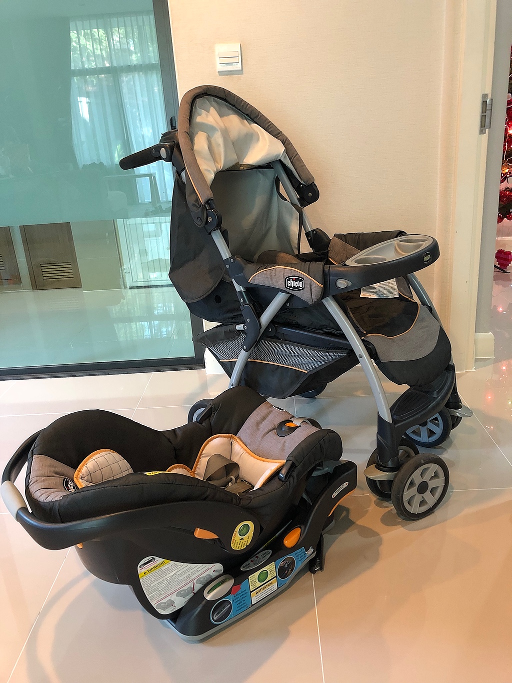 Cortina KeyFit 30 Travel System - Sedona