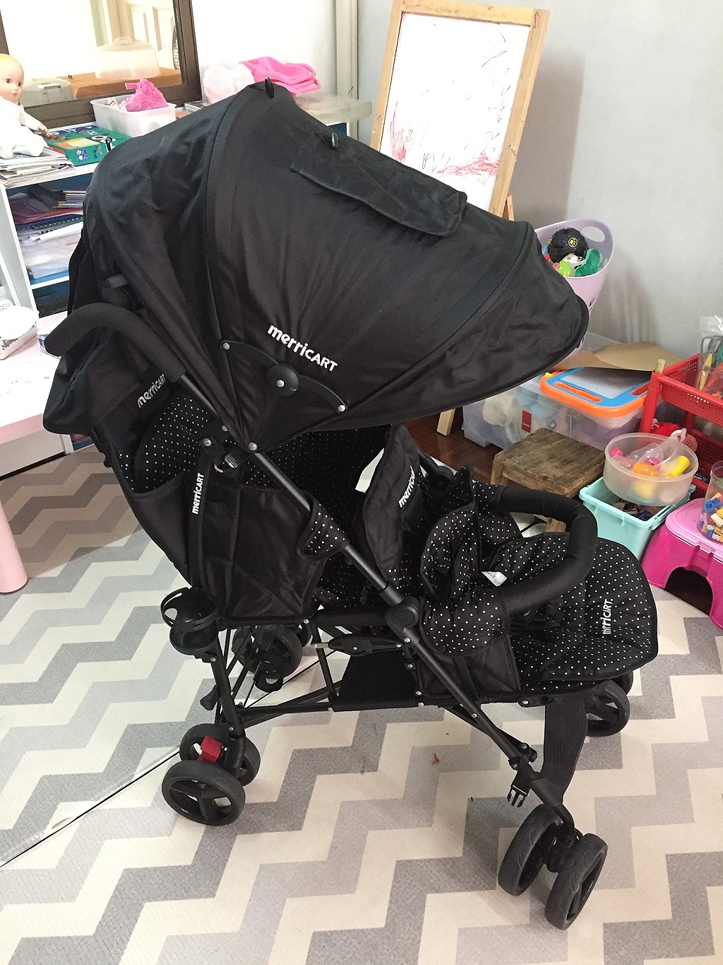 Merricart double stroller sale