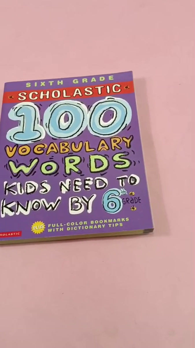 vocabulary words kids need to know by 6 th grade ม่วง 