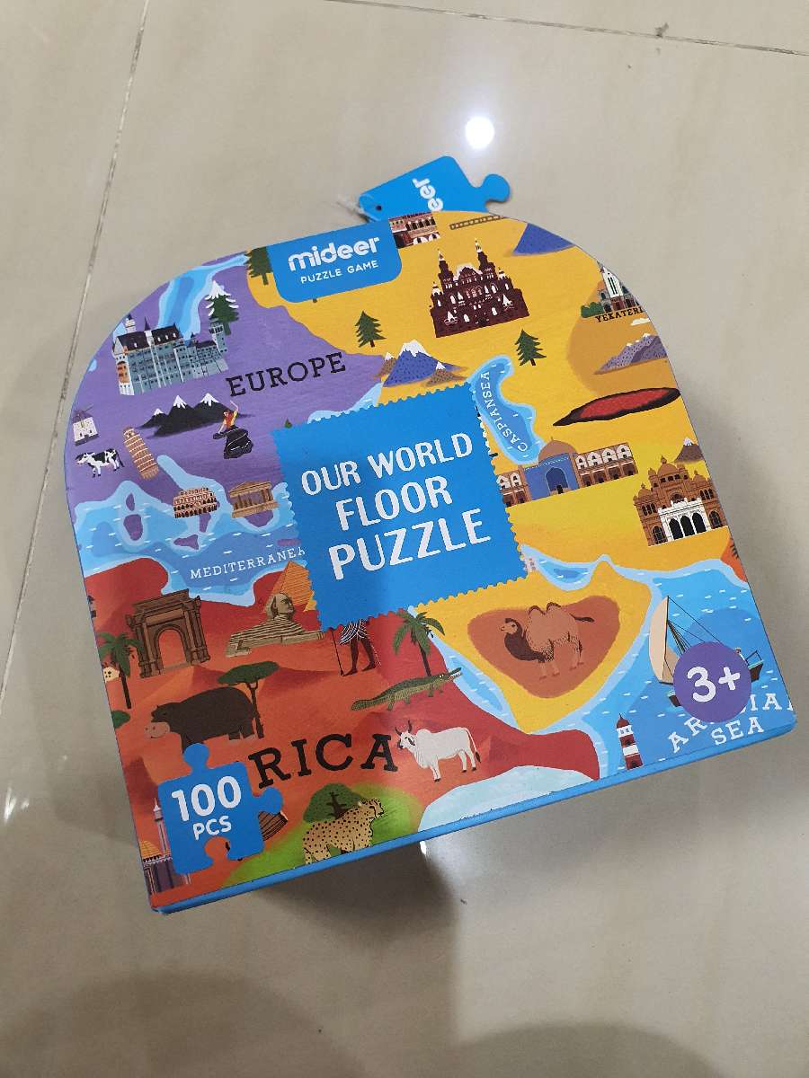 Puzzle Game (100pcs) แผนที่โลก