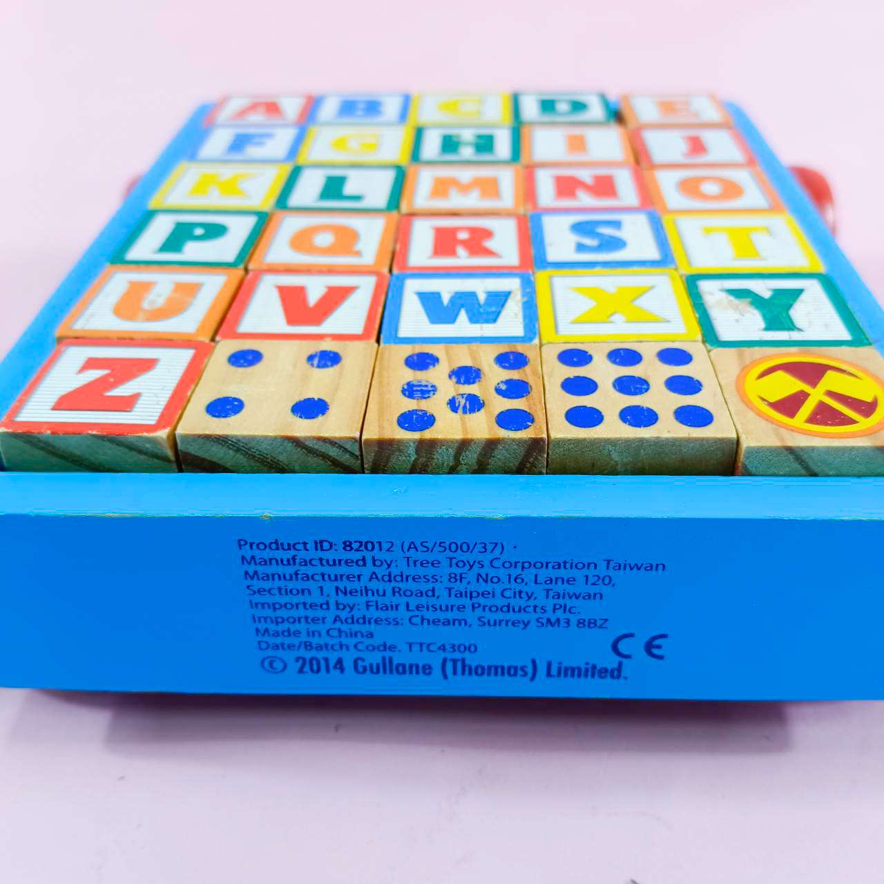 ชุดบล็อคไม้ A-B-C Classic Alphabet Block Cartของเล่น,ของเล่นเสริมพัฒนาการ melissa & doug