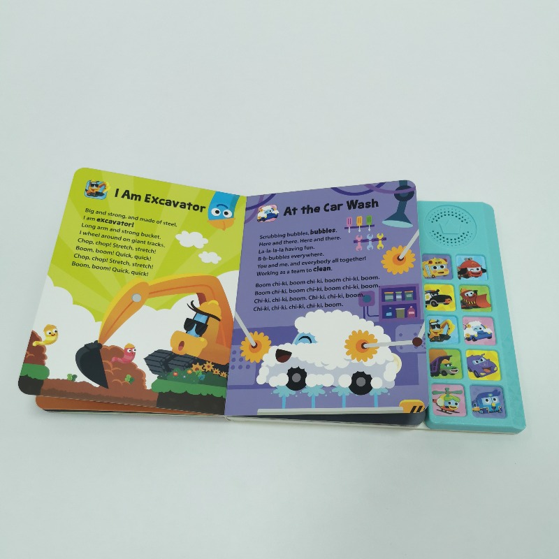 Pinkfong หนังสือเสียงเพลงยอดฮิต รวม 10 เพลง CAR SONGS SOUND BOOK