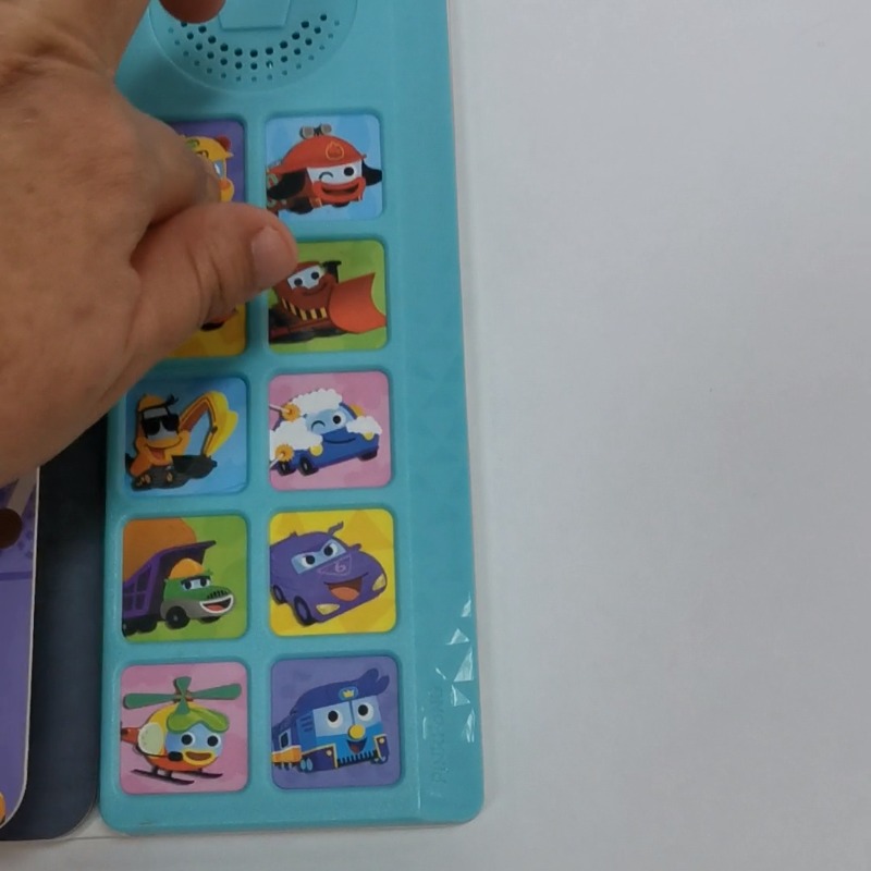 Pinkfong หนังสือเสียงเพลงยอดฮิต รวม 10 เพลง CAR SONGS SOUND BOOK