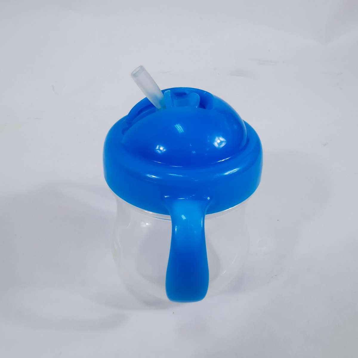 PIGEON ถ้วยหัดดื่ม MagMag Straw Cup 7 ออนซ์ สีฟ้า