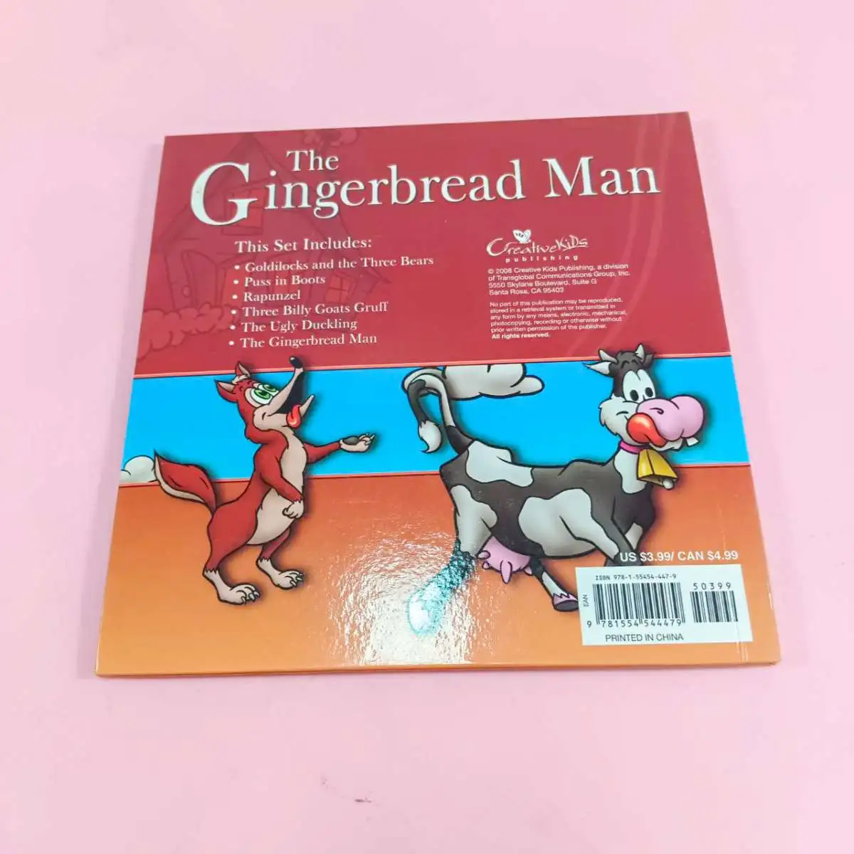 หนังสือนิทานภาษาอังกฤษ The Gingerbread Man