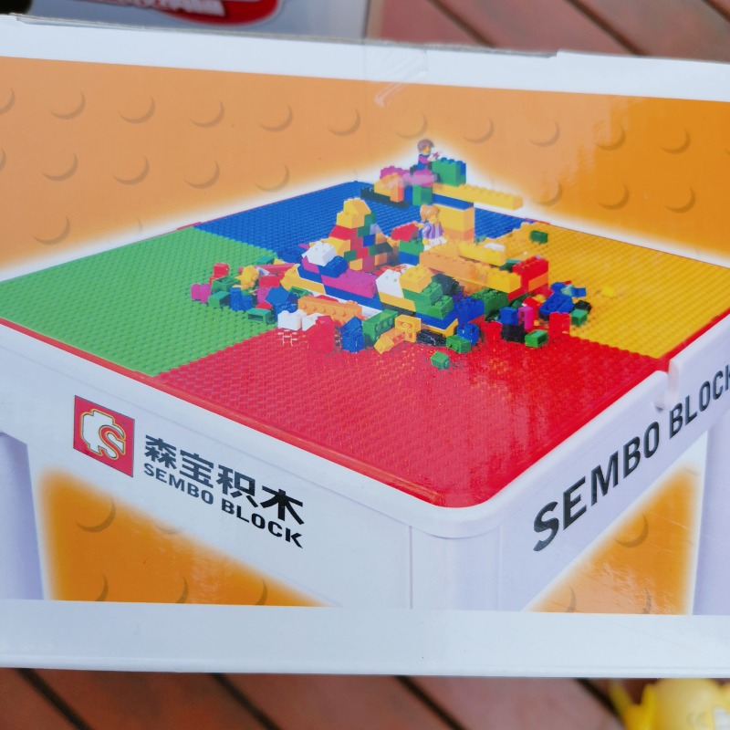 Sembo​ Learning​ Desk​ โต๊ะต่อเลโก้​ (สินค้าใหม่)​
