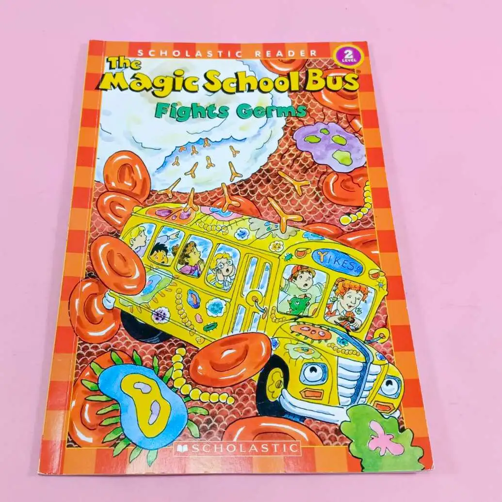 หนังสือนิทานภาษาอังกฤษ The Magic School Bus Fights Germs