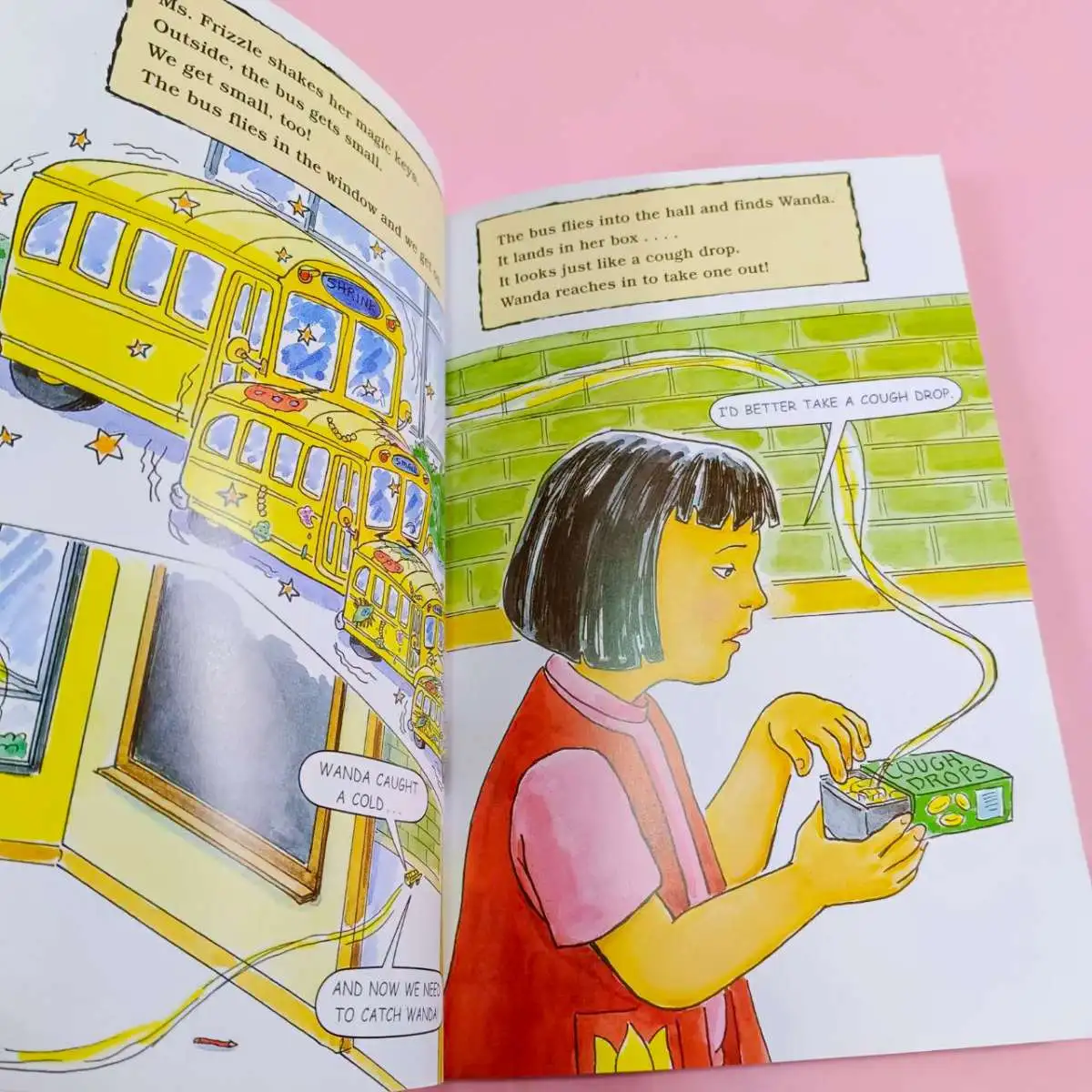 หนังสือนิทานภาษาอังกฤษ The Magic School Bus Fights Germs