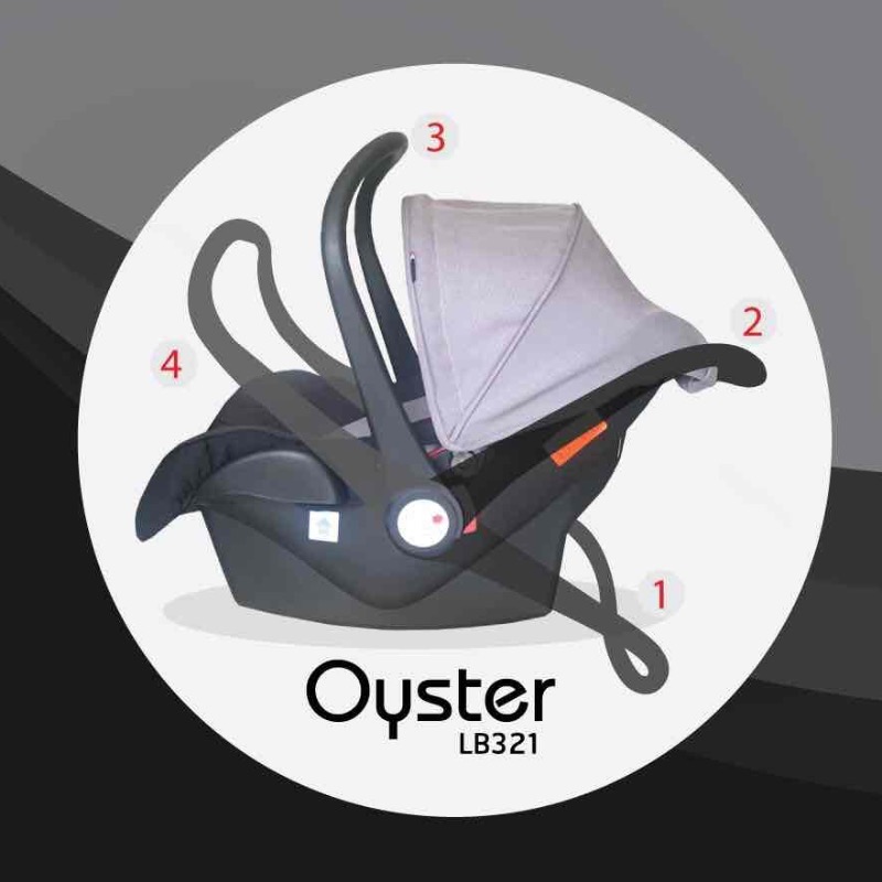 Oyster  carrier carseat