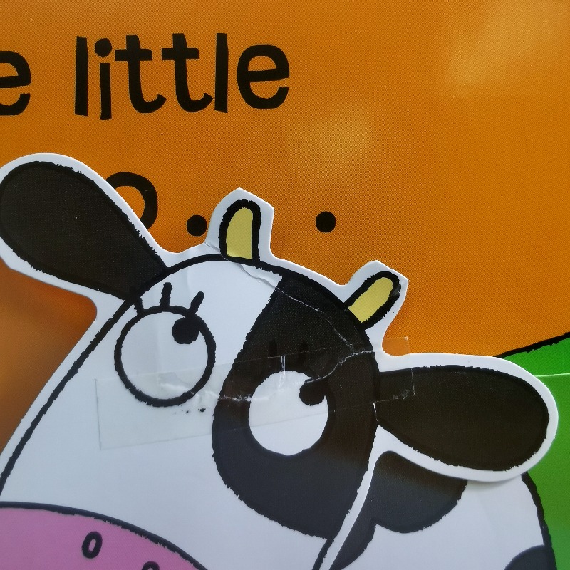หนังสือ Splat! Little Cow: An interactive story book (Little Movers) by Jo Lodge 