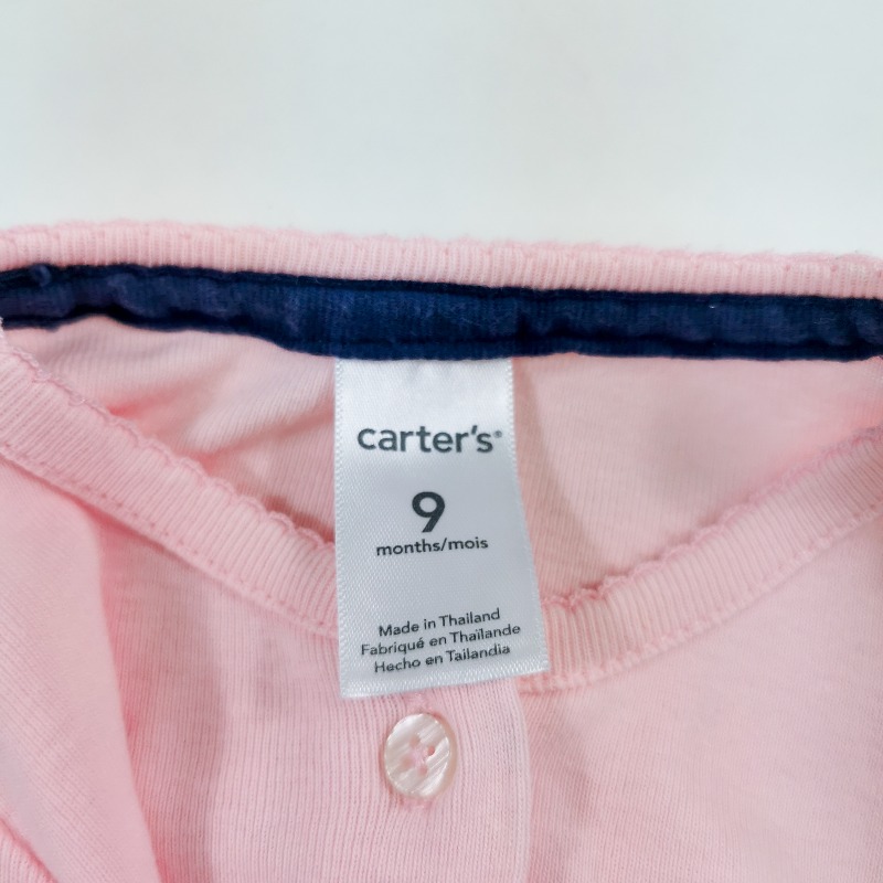 carter's เสื้อคุมแขนยาวสีชมพูอ่อน 9