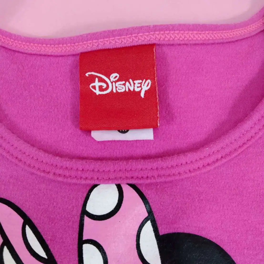 COOL PLANEY Disney เสื้อแขนสั้นสีชมพู ไซส์ M 
