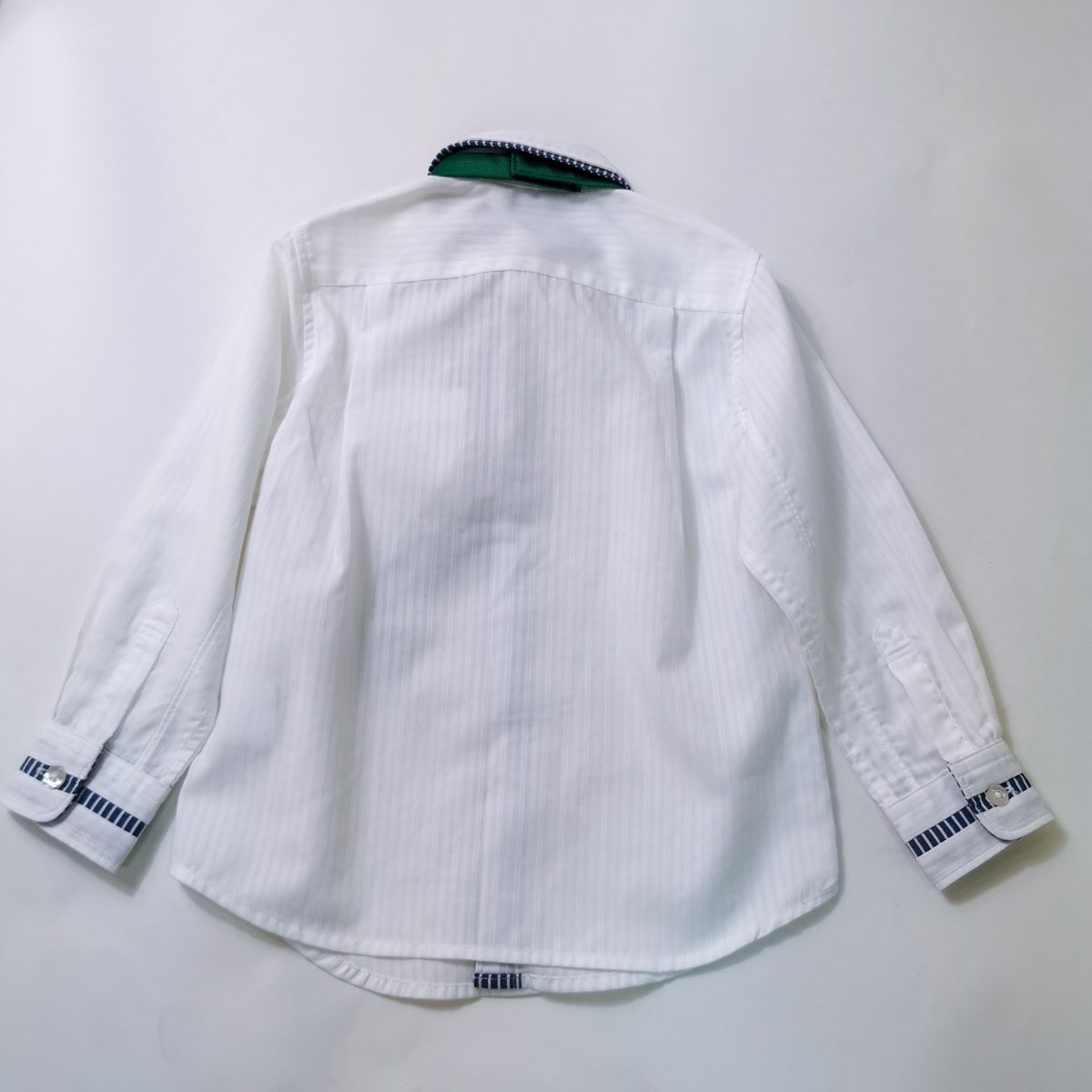 เสื้อเชิ้ดแขนยาวเด็ก สีขาว COMME CA ISM 98-10HZ07 Size 100cm