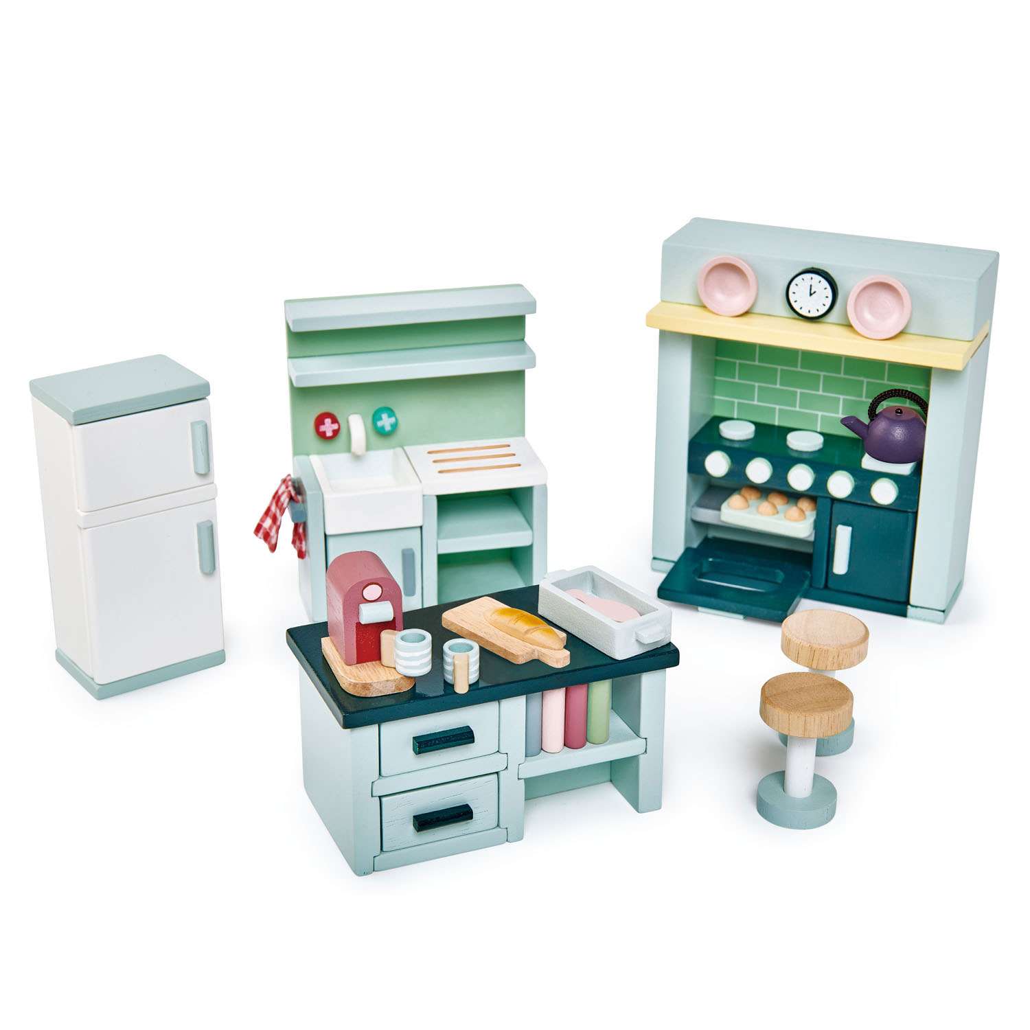 Tender Leaf Toys ของเล่นไม้ บ้านตุ๊กตา เฟอร์นิเจอร์ห้องครัว Dolls House Kitchen Furniture