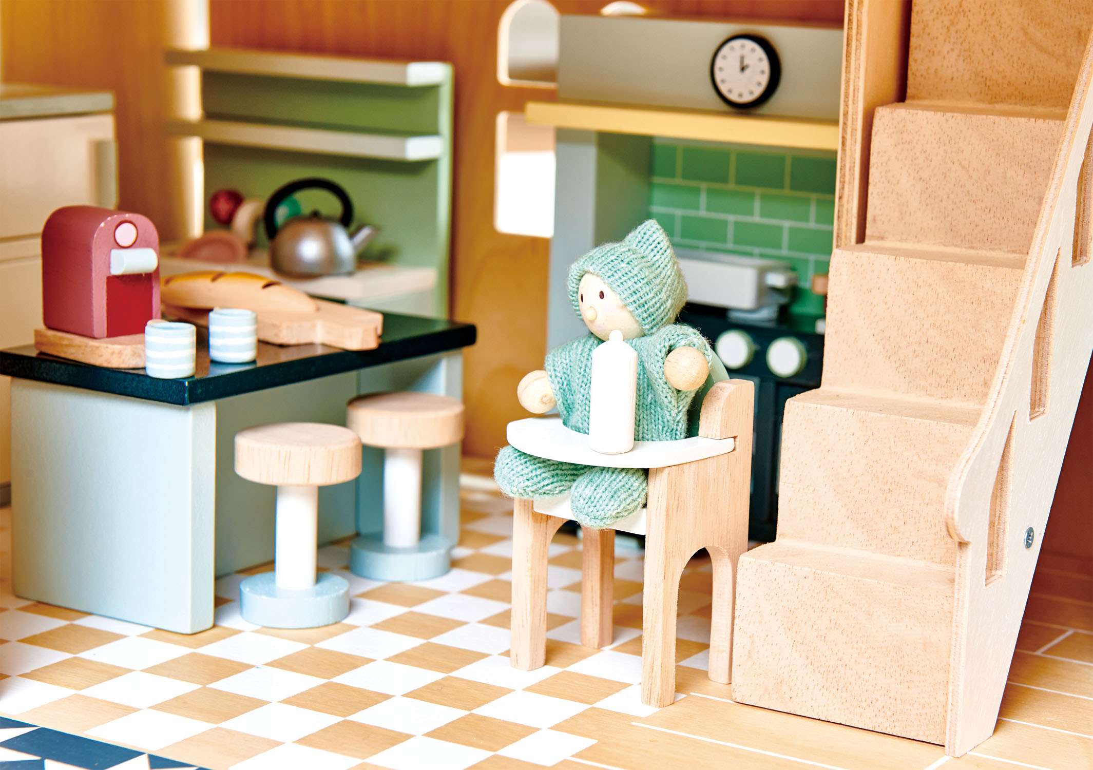 Tender Leaf Toys ของเล่นไม้ บ้านตุ๊กตา เฟอร์นิเจอร์ห้องครัว Dolls House Kitchen Furniture