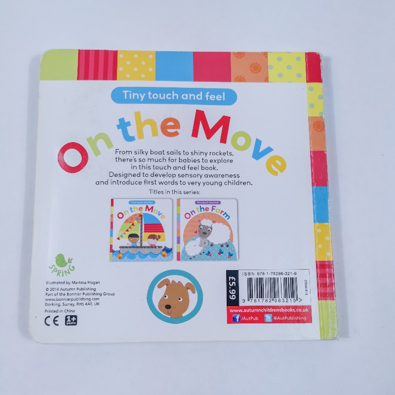 หนังสือ Touch and Feel On The Move (Tiny Touch & Feel)