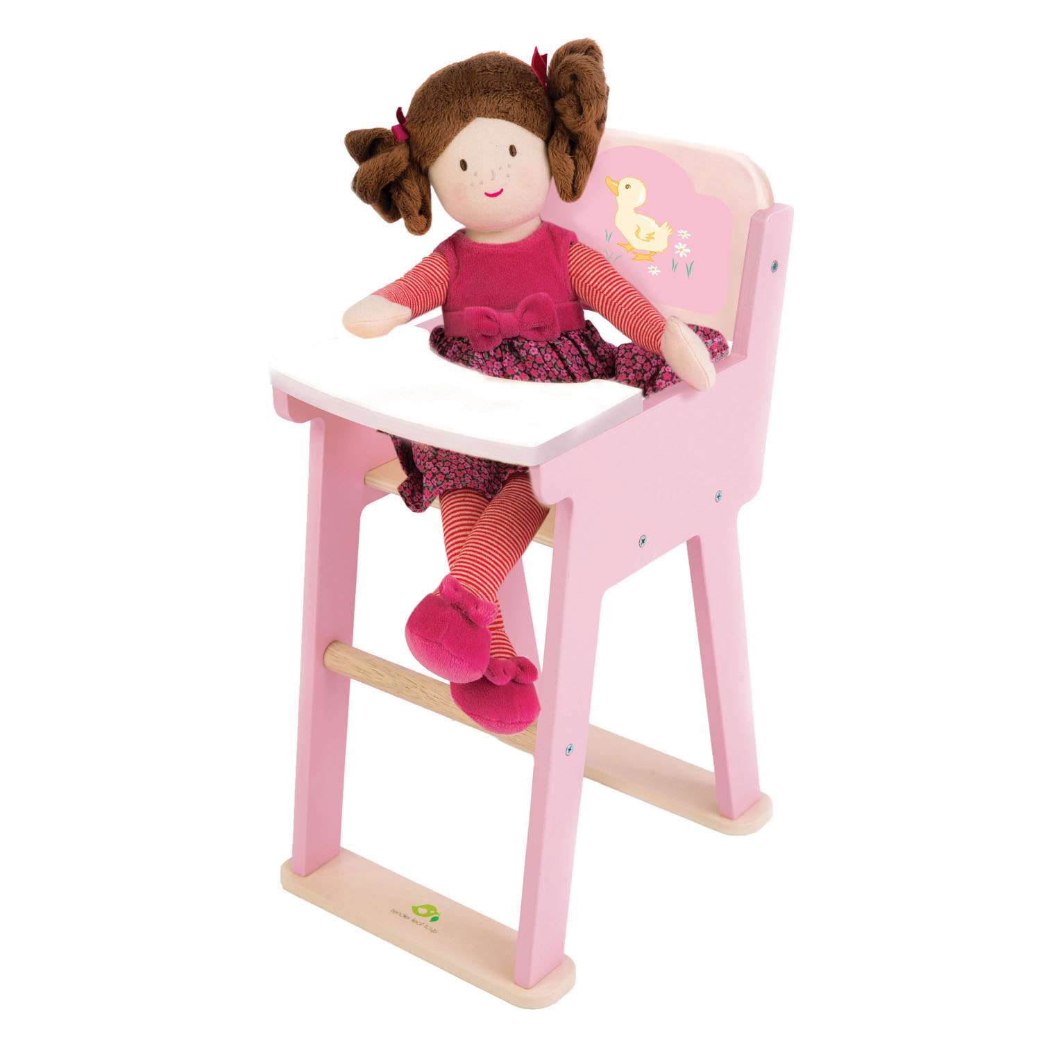 Tender Leaf Toys ของเล่นไม้ ของเล่นบทบาทสมมติ เก้าอี้ทานข้าว สวีตตี้พาย Sweetiepie Dolly Chair