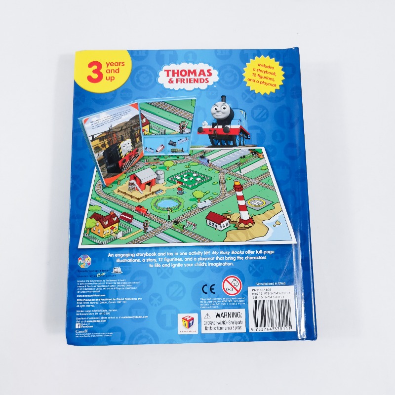 My Busy Books Thomas & Friends with Figurines & Playmat