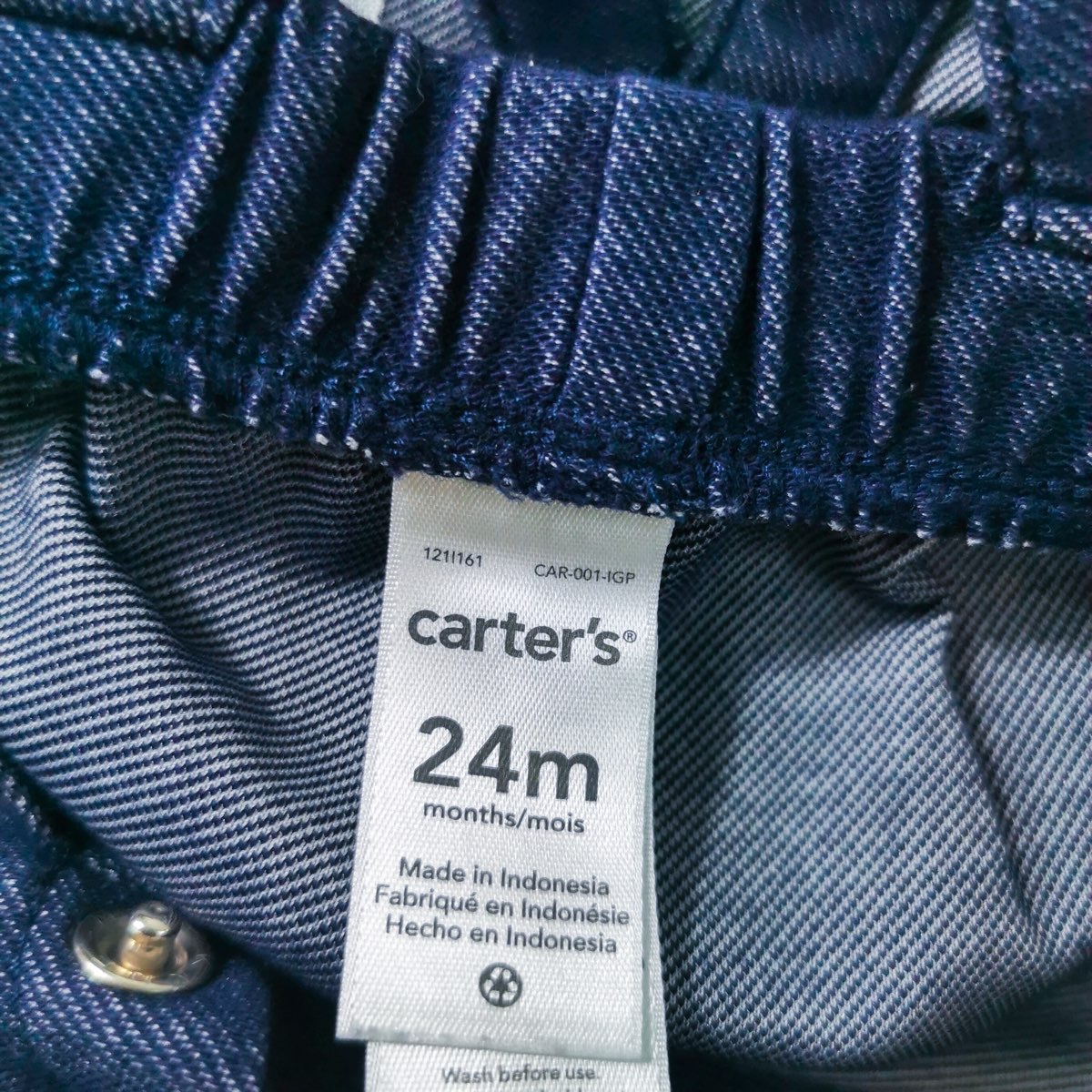 carter's ชุดเอี้ยมขาสั้น สีกรม Size 24m