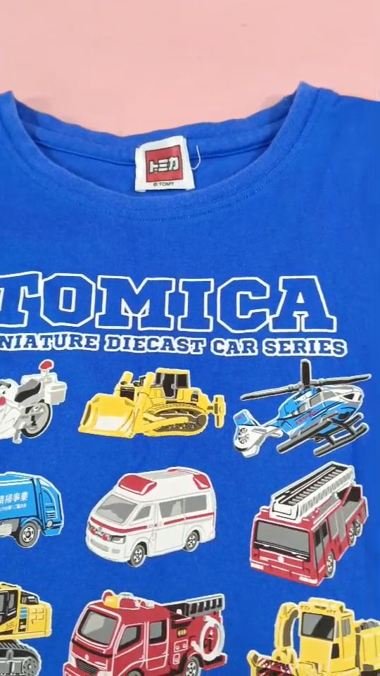  เสื้อยืดรถ tomica japan
