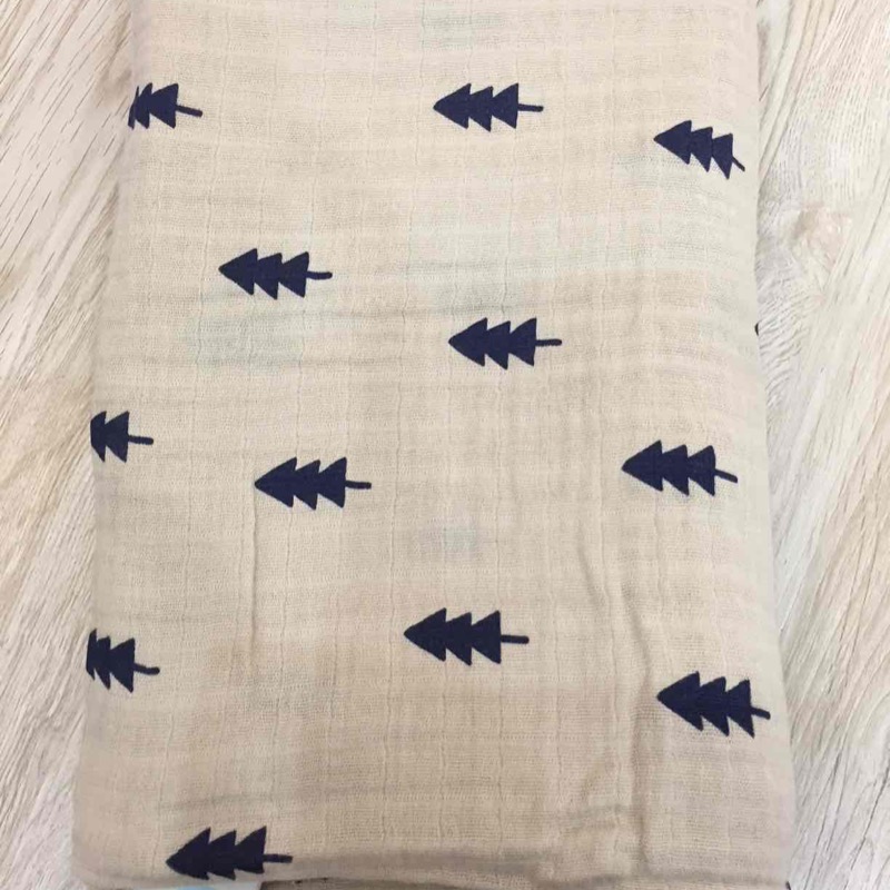 ผ้าห่อตัว Cloud Island Muslin Blankets แพคละ4 ผืน ขนาดแต่ละผืน 50X50 นิ้ว