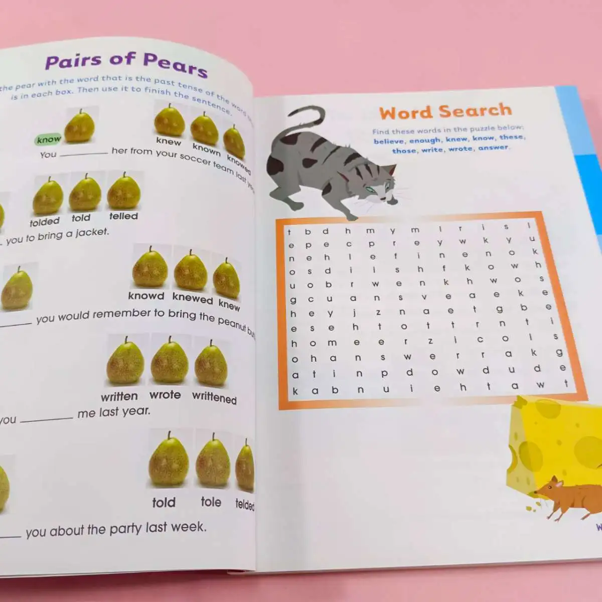  หนังสือ 100 words kids need to read by 3rd grade ฟ้า THIRDGRADE SCHOLASTIC 