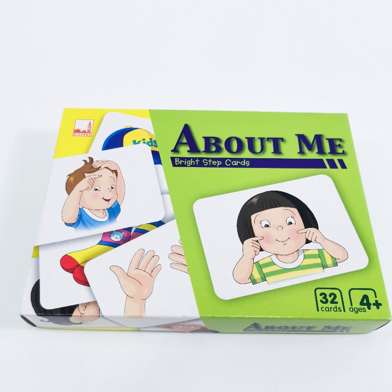 pelangi Flash Cards BRIGHT STEP CARDS - ABOUT ME