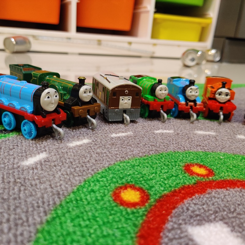 Thomas and Friends : Push along die-cast 7 คัน ของแท้