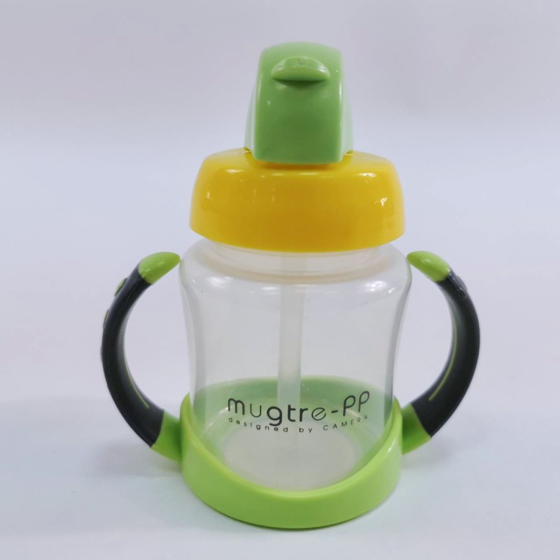 Camera ถ้วยหัดดื่มสเตป 3 mugtre pp หลอดดูด